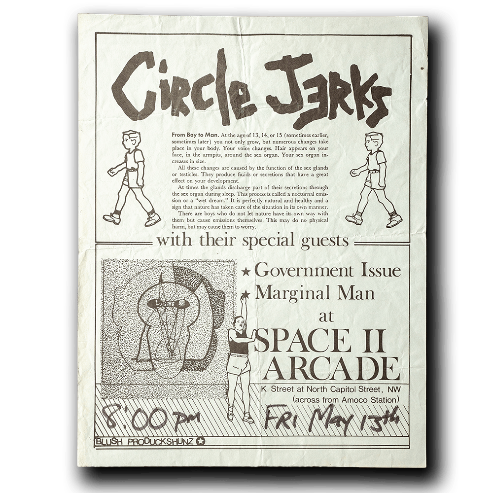 Circle Jerks -- 1983 [Handbill]