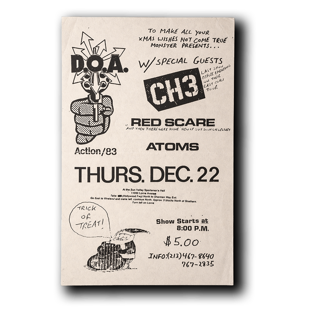 D.O.A. -- [Handbill]