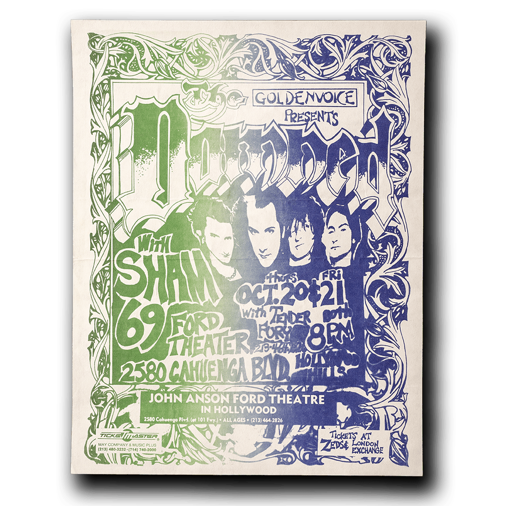 Damned, The -- [Handbill]