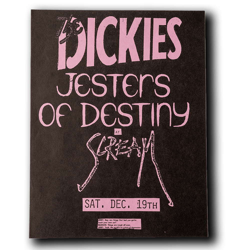 The Dickies -- 1980s [Handbill]