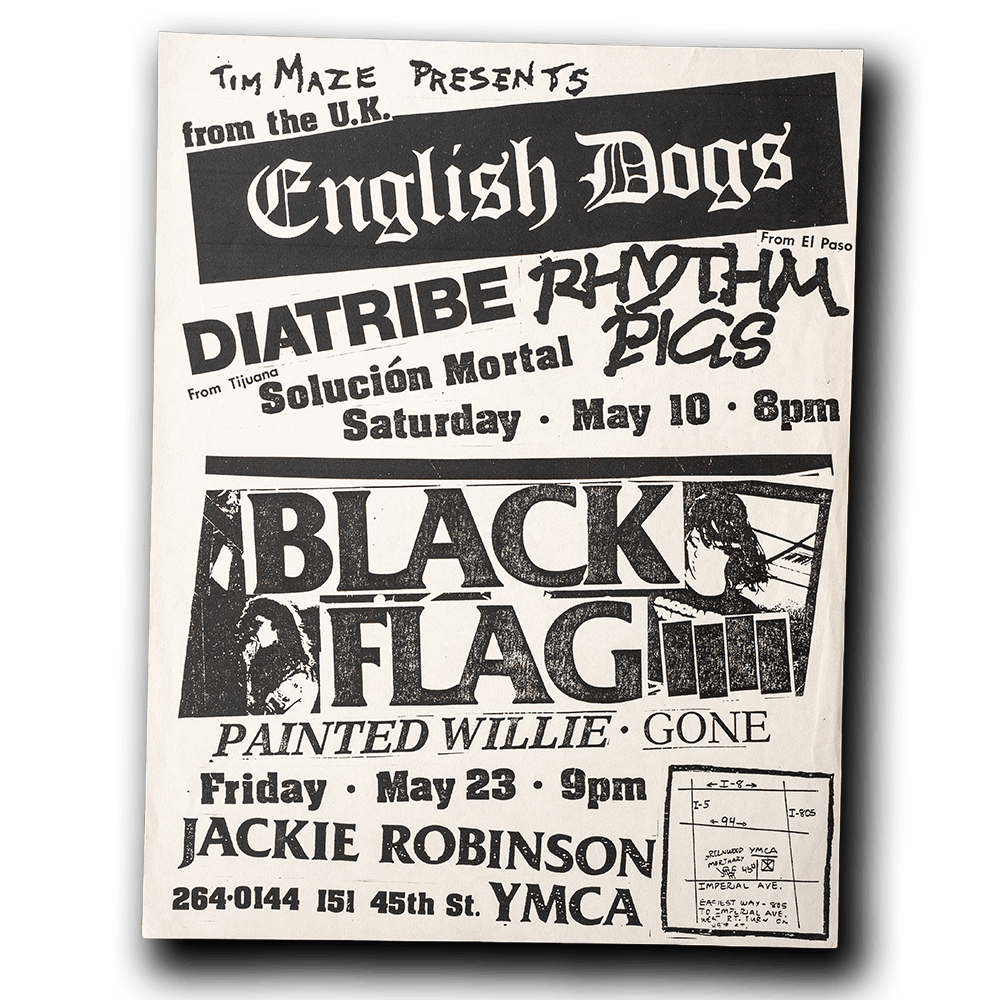 Black Flag -- 1986 [Handbill]