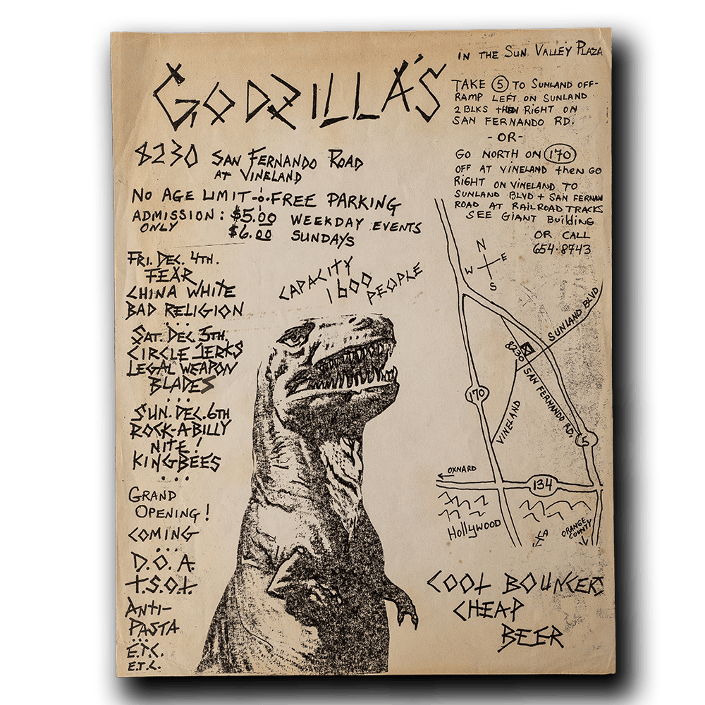Godzilla's -- [Handbill]