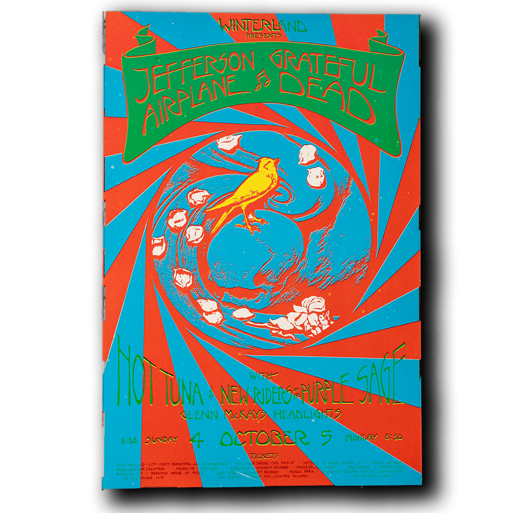 Grateful Dead -- Winterland 1970 [Handbill]