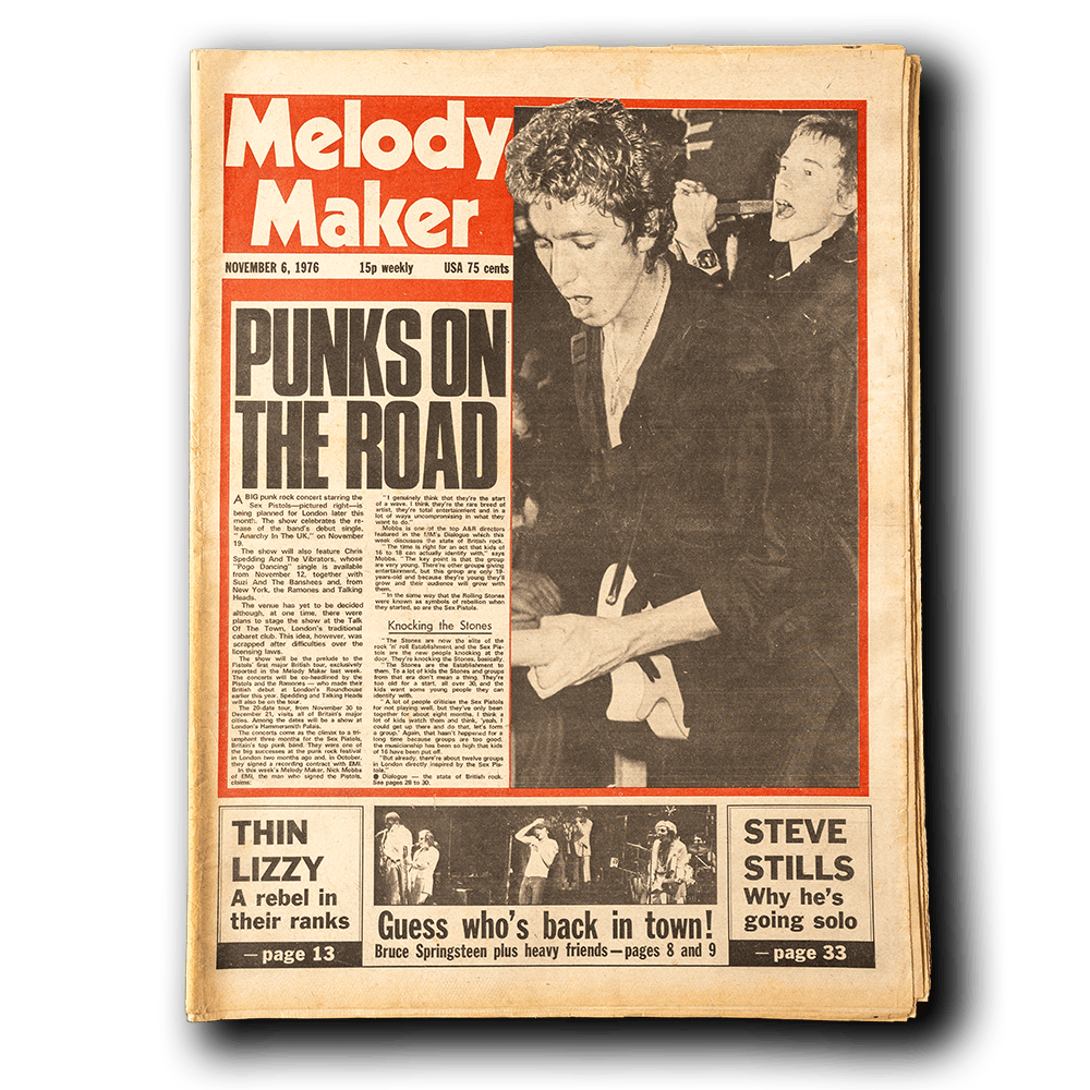 Melody Maker - Punks On The Road [Magazine]