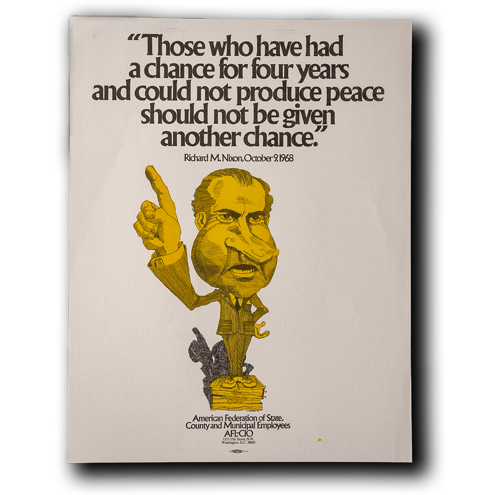 AFL-CIO -- Anti-Nixon [Handbill] 