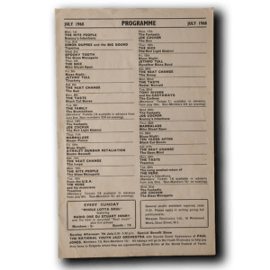 Marquee Club -- [Handbill]