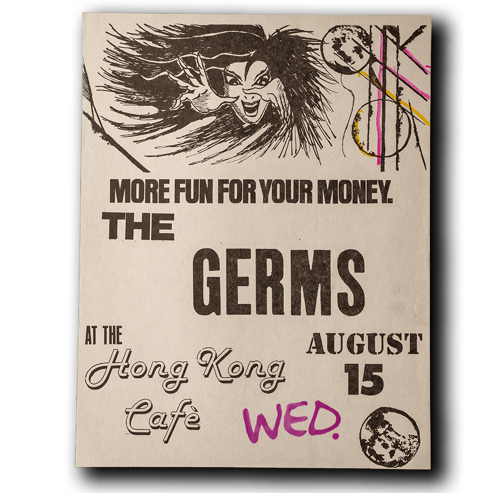 The Germs -- 1979 [Handbill]