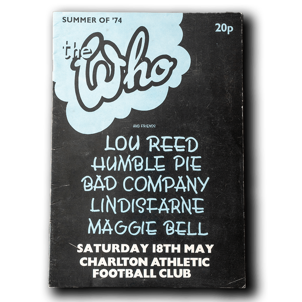 The Who -- 1974 Concert [Program]