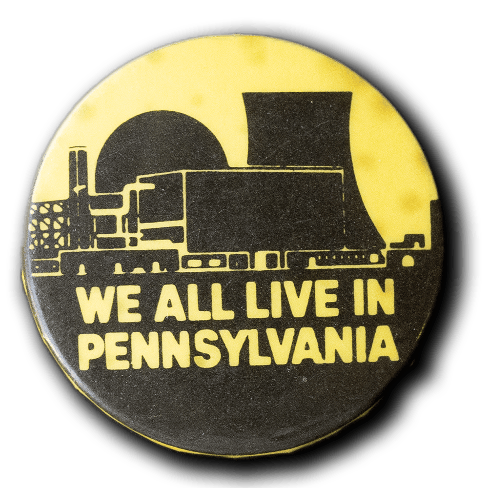 We All Live in Pennsylvania -- 1979 [Pinback]
