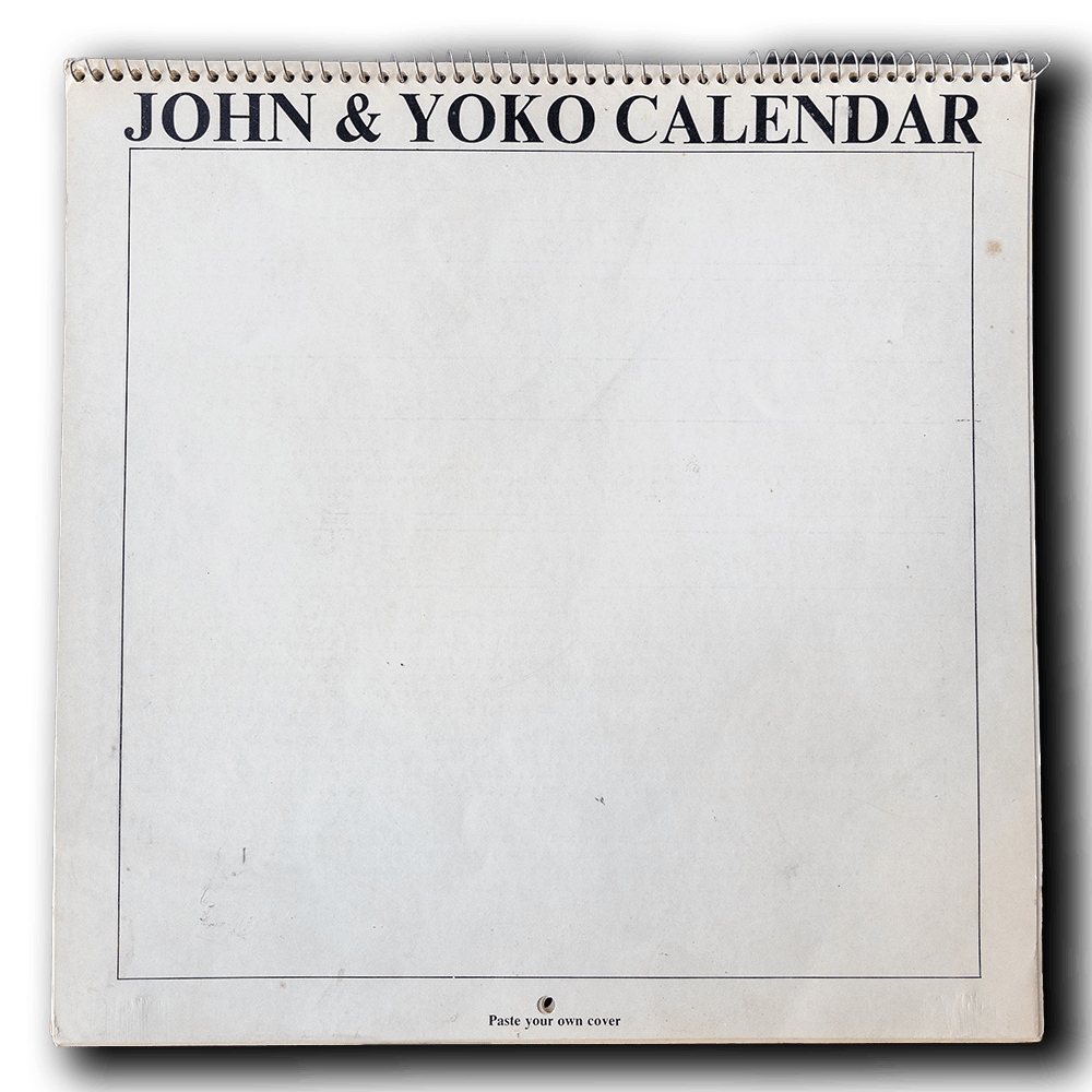 Lennon, John -- 1970 Calendar [Ephemera Other]