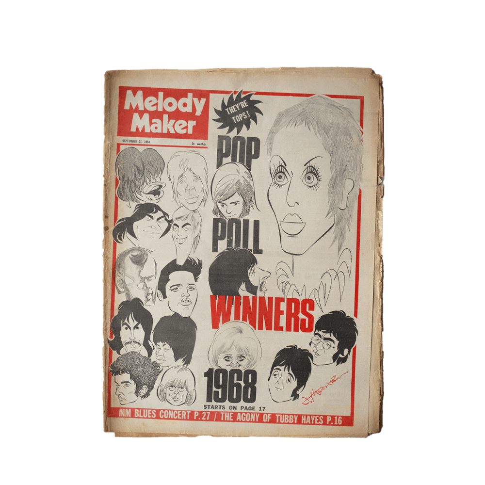 Melody Maker -- 1968 Pop Poll Winners [Magazine]