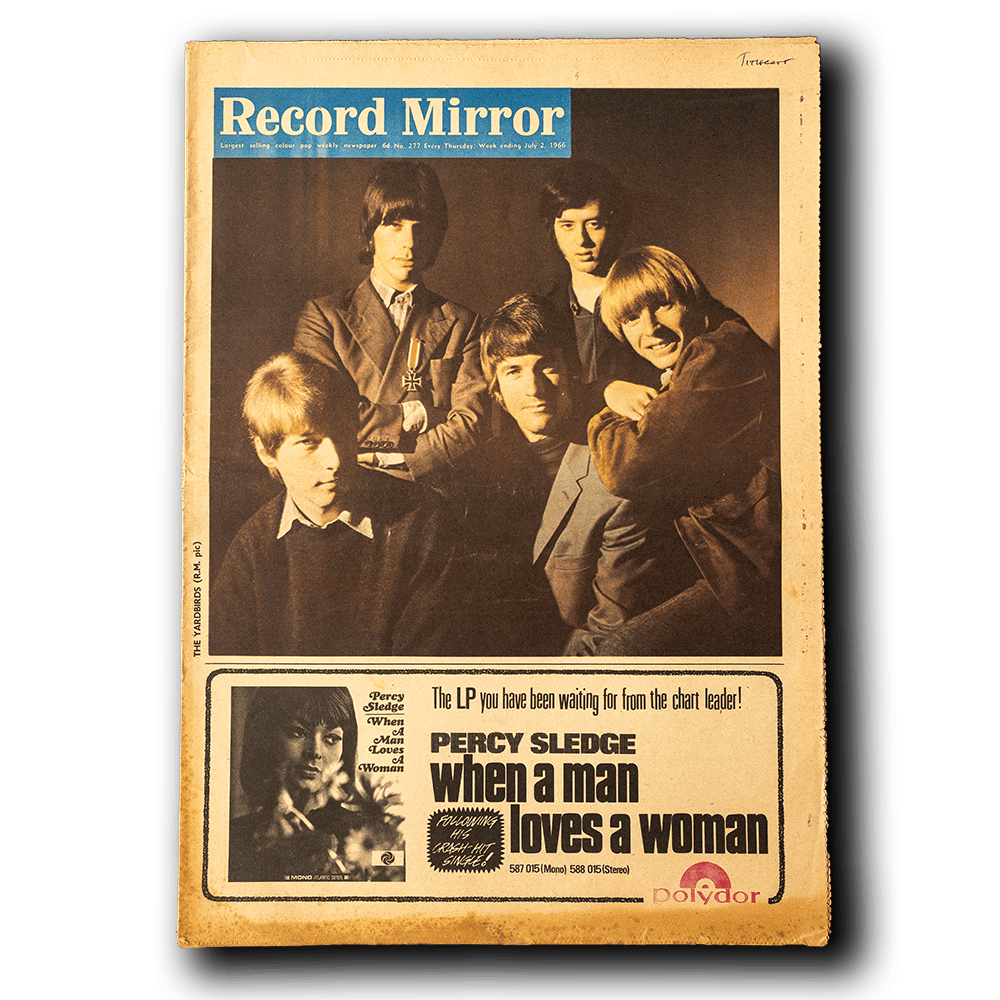 Record Mirror -- 1966 Yardbirds Cover [Magazine]