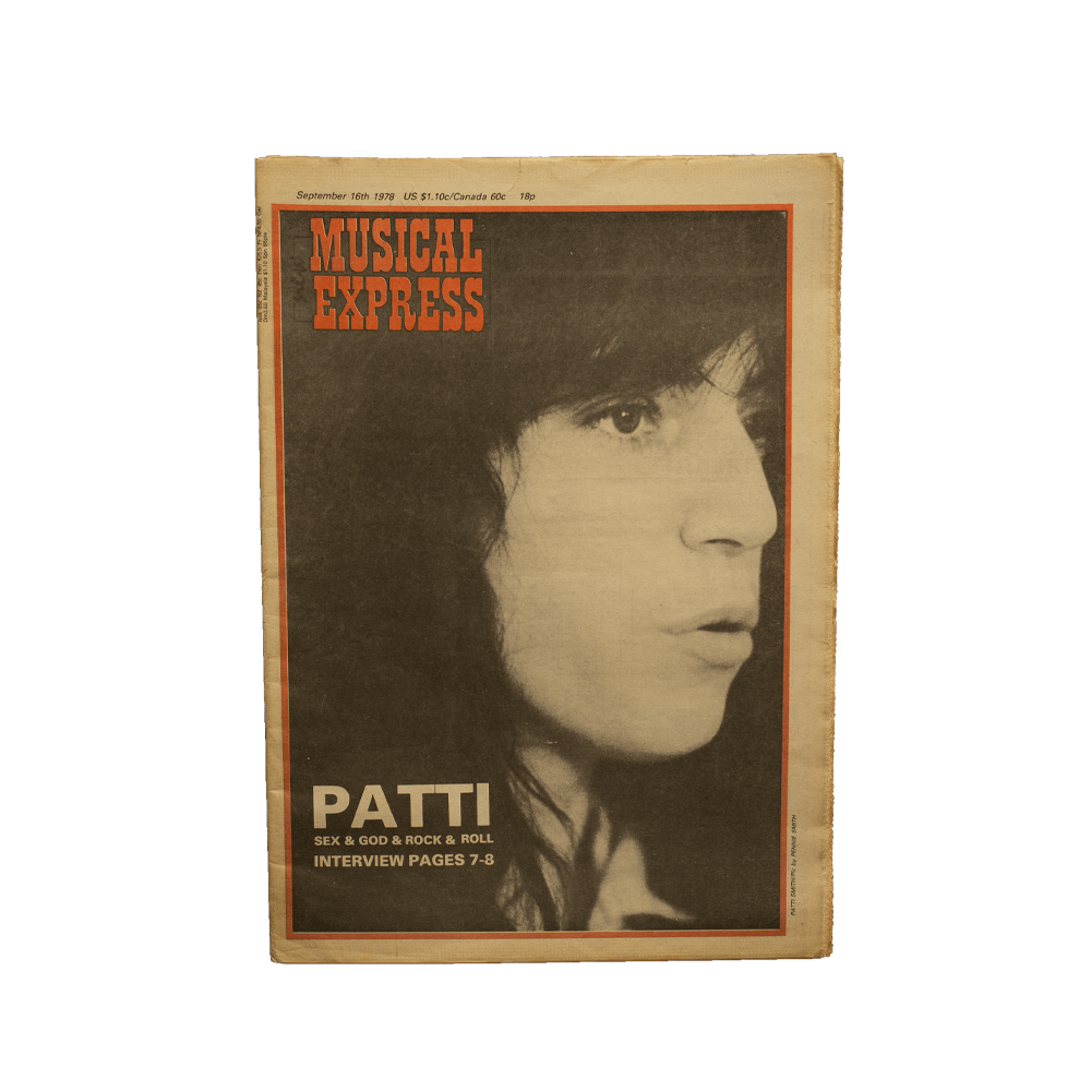 NME -- Patti Smith Cover [Magazine]