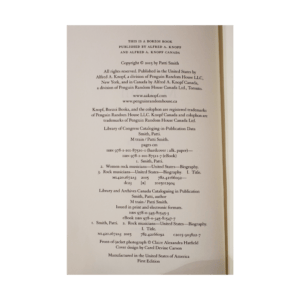 Smith Patti -- M Train [Book]