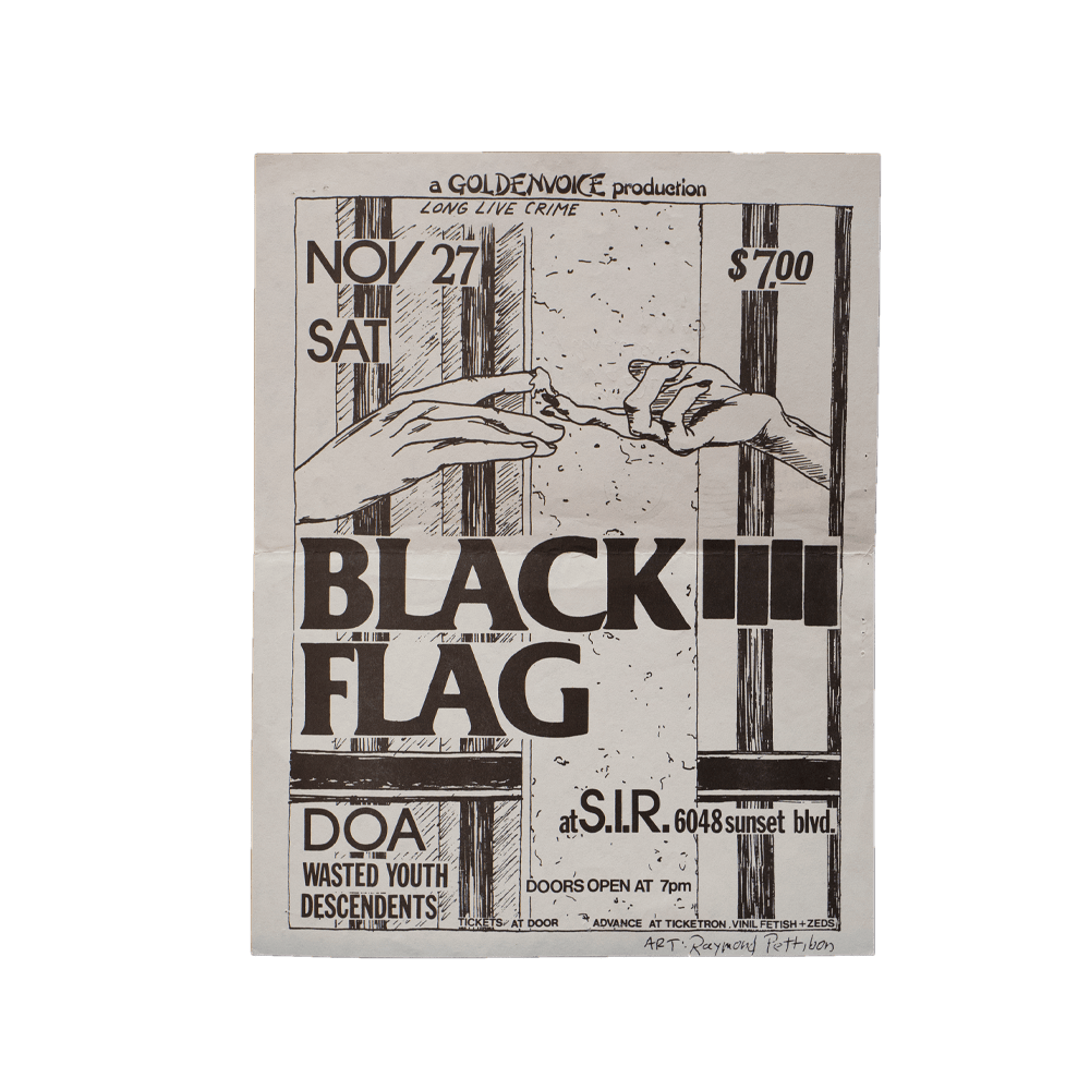 Black Flag -- 1982 [Handbill]