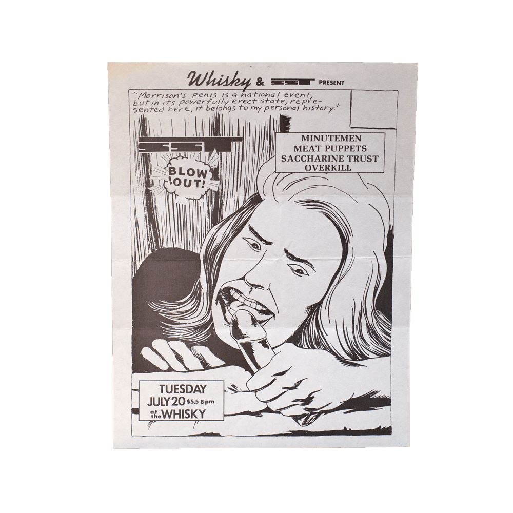 The Whisky -- 1982 [Handbill]