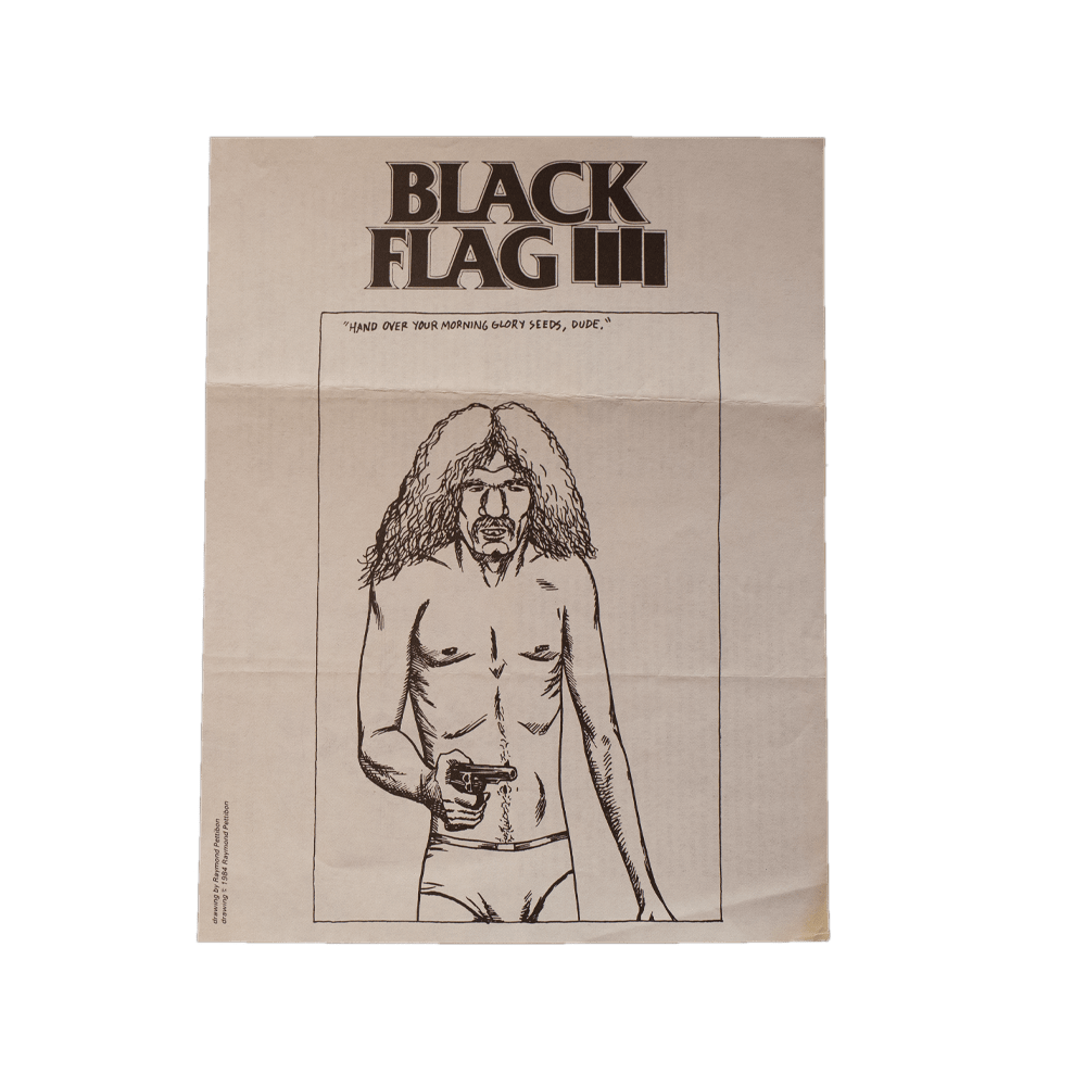 Black Flag -- 1985 Tour Schedule [Handbill]