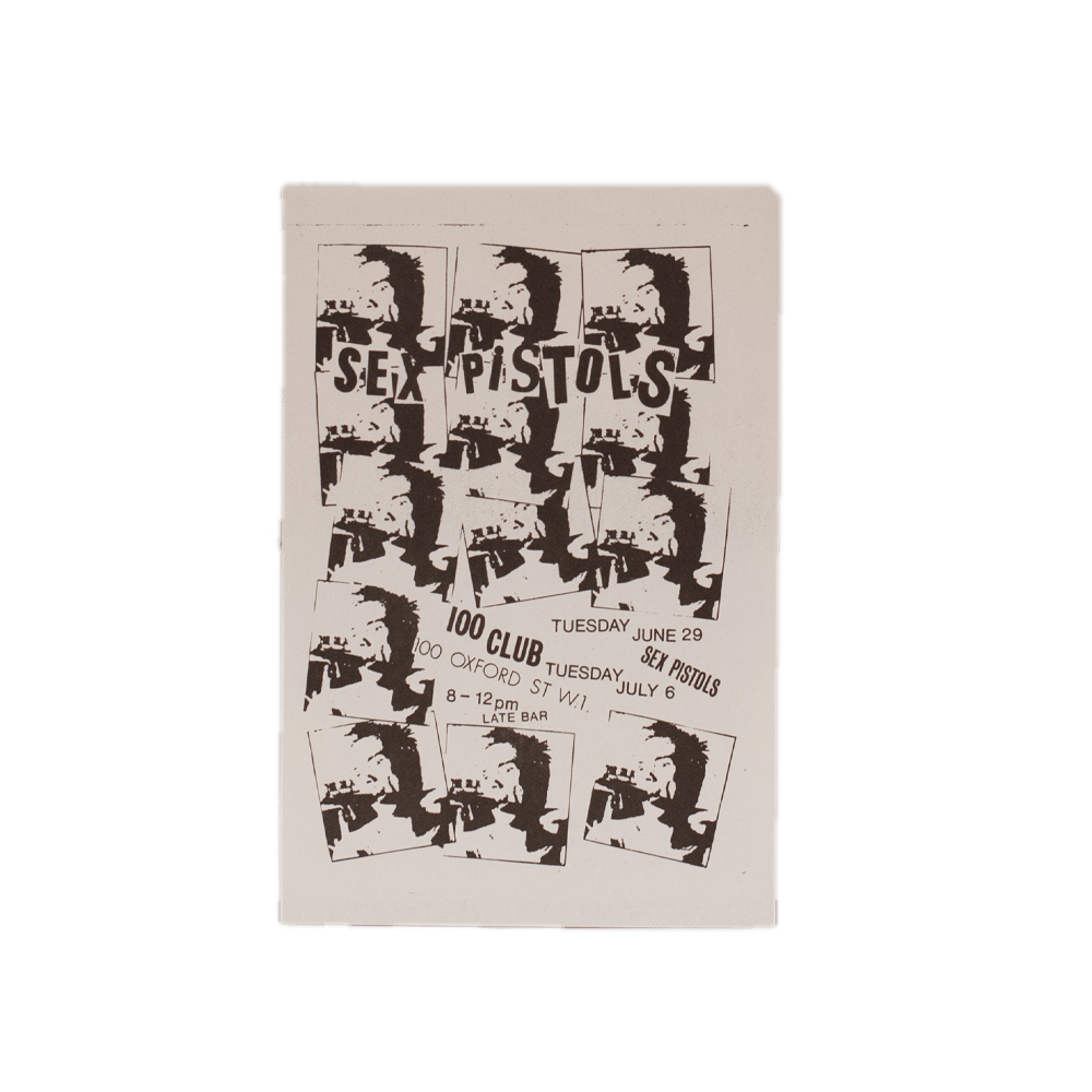 Sex Pistols -- 100 Club 1976 [handbill]