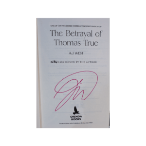 West, A.J. -- The Betrayal of Thomas True [Book]