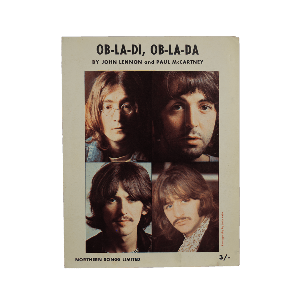 The BEatles --  Ob-La-Di [Sheet Music]