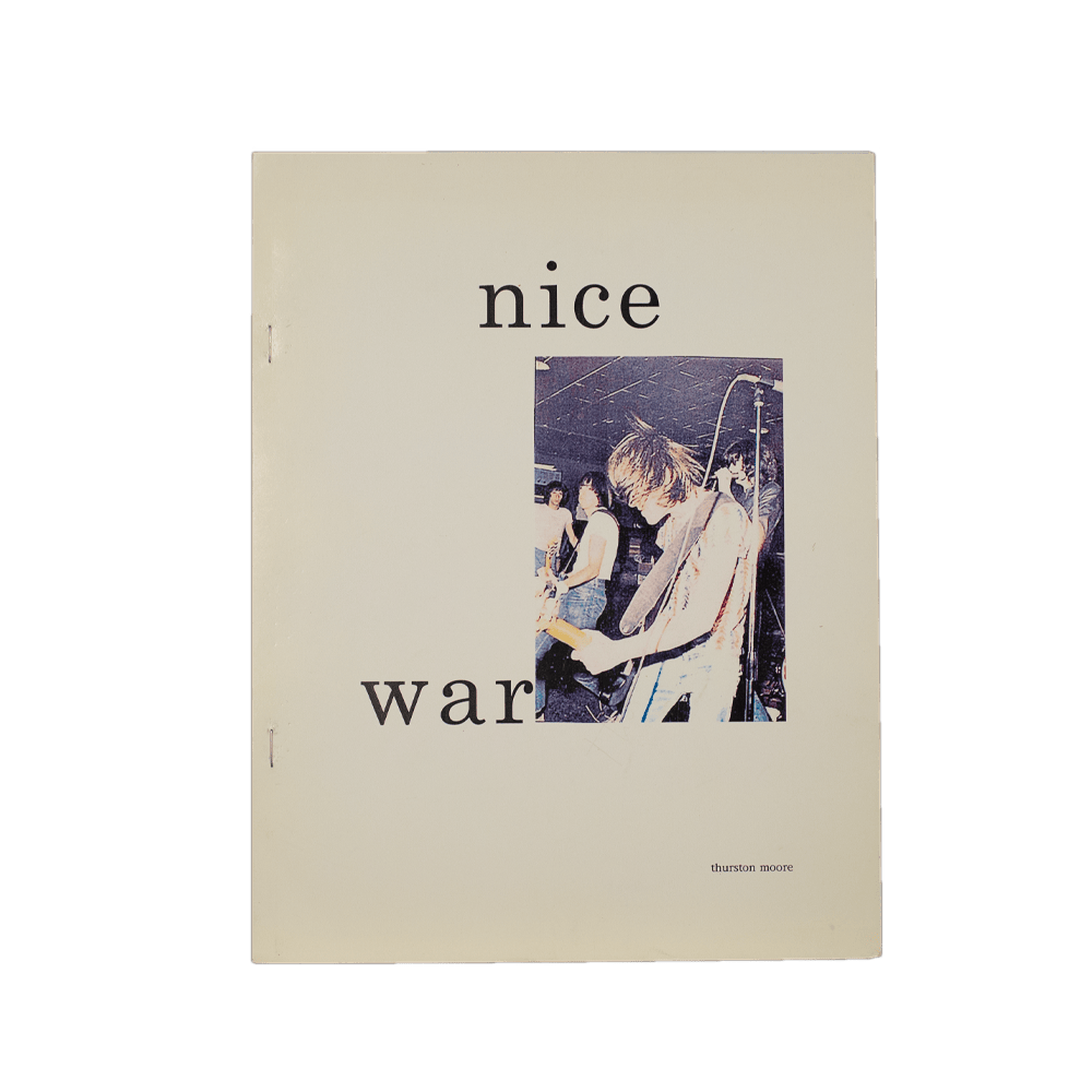 Moore, Thurston -- Nice War [Poetry]