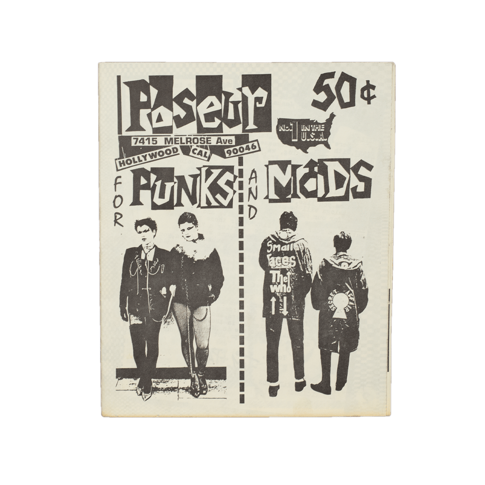 Poseur -- Punk and Mods Catalog [Miscellaneous Ephemera]