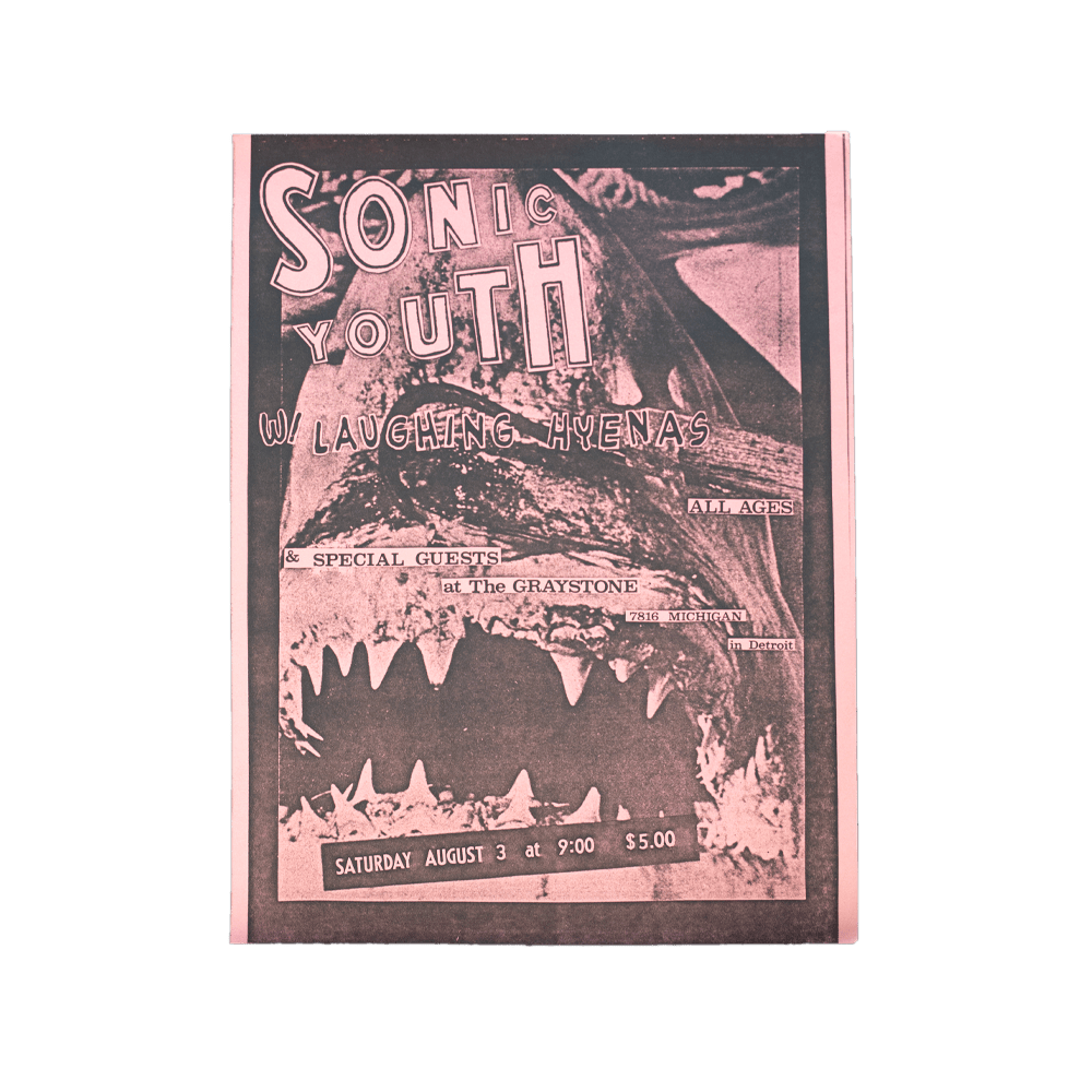 Sonic Youth -- 1985 [Handbill]