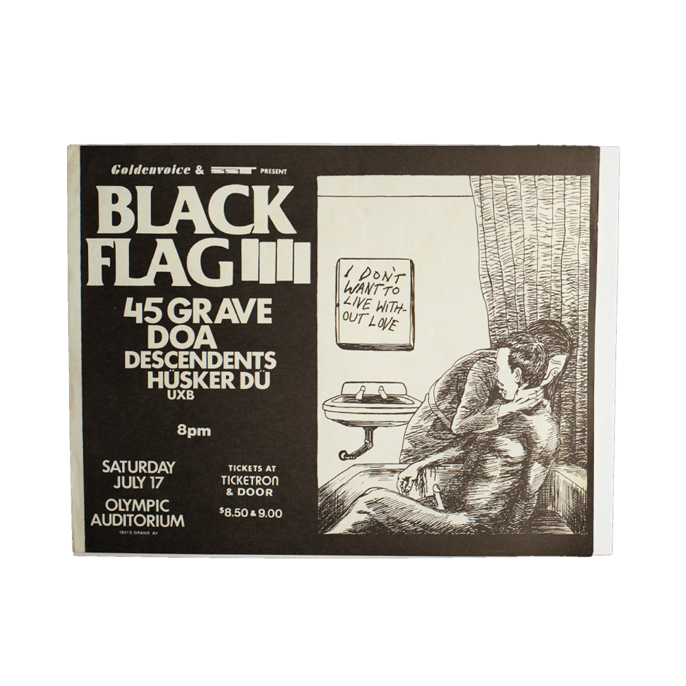 Black Flag -- 1982 [Handbill]