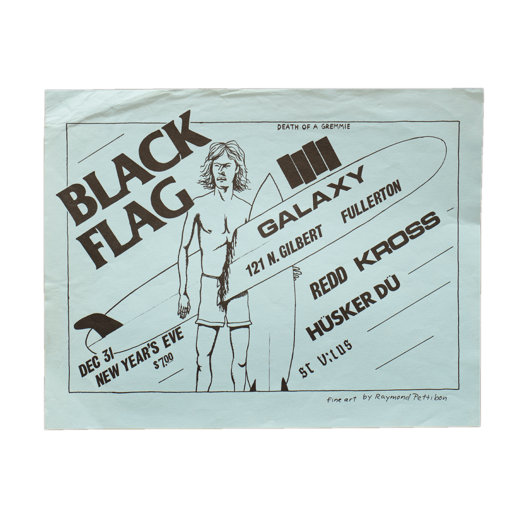 Black Flag -- Galaxy 1982 [Handbill]