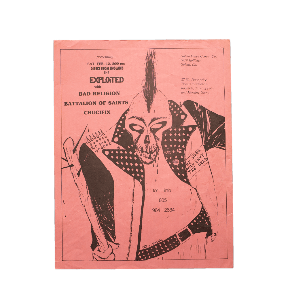 Exploited -- Goleta Valley Community Center [Handbill]