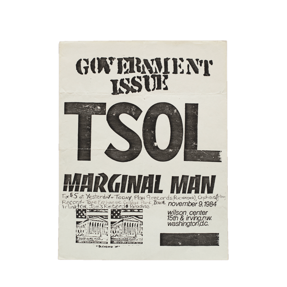 Government Issue - Wilson Center [Handbill]