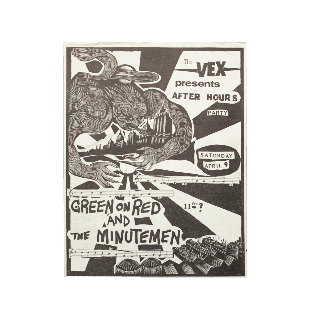 MinuteMen -- the Vex [Handbill]