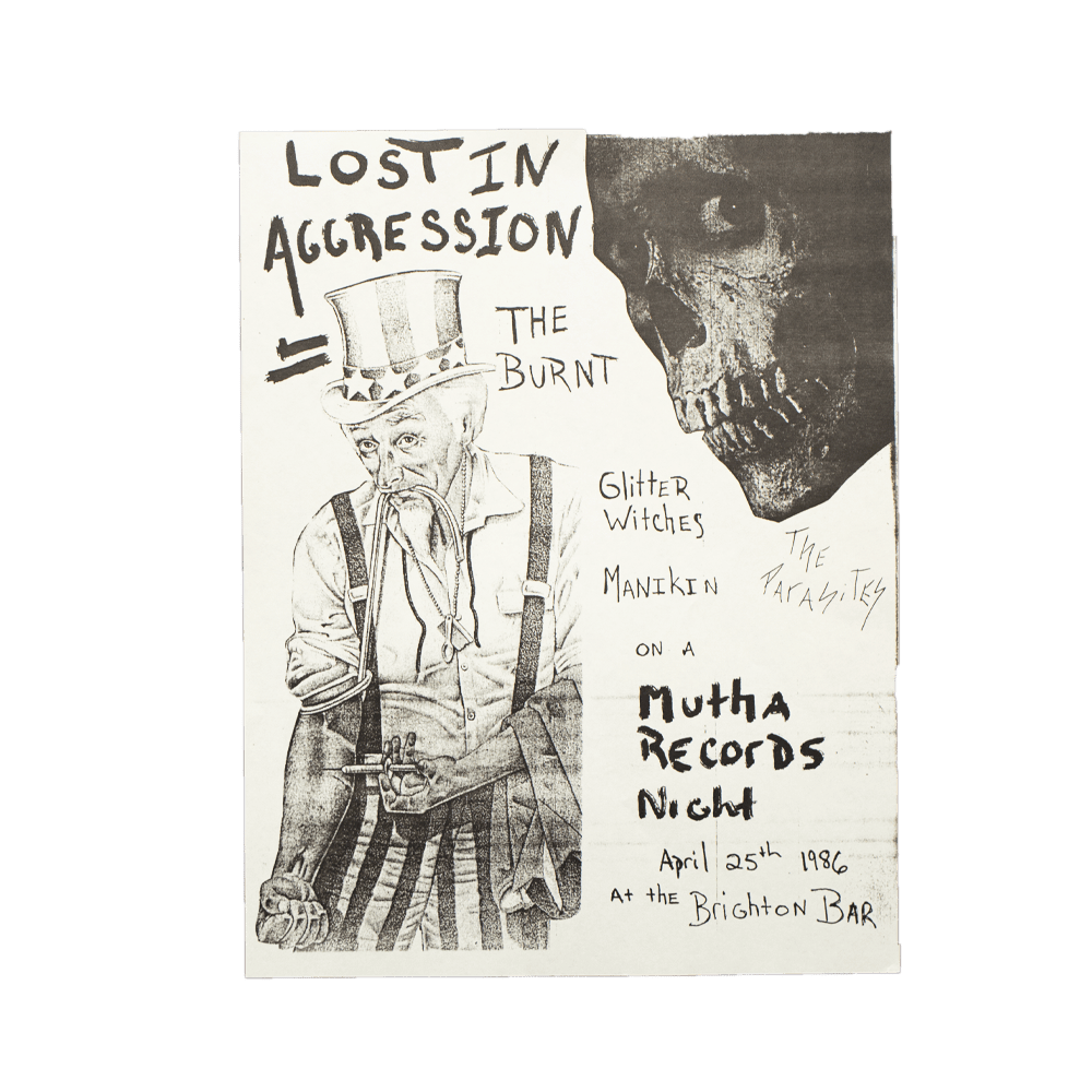 Lost in Aggression -- Brighton Bar [Handbill]