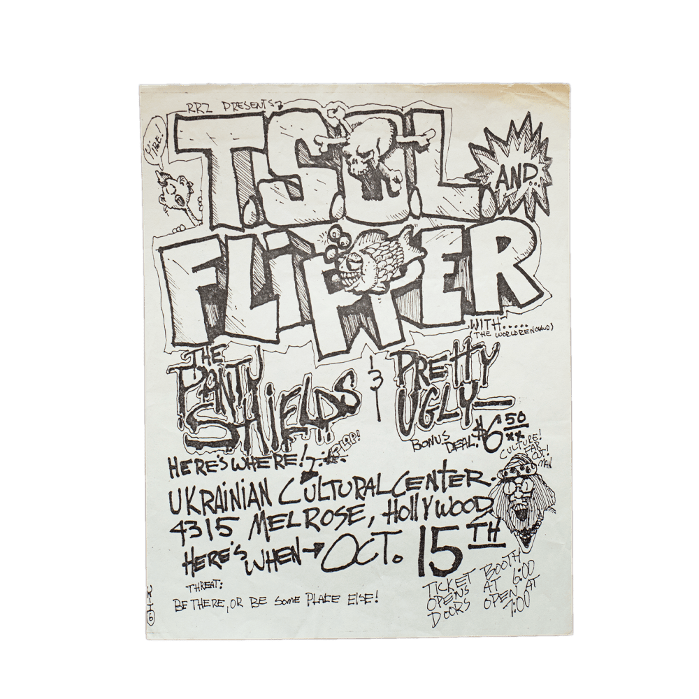 TSOL -- Ukranian Cultre Center  [Handbill]