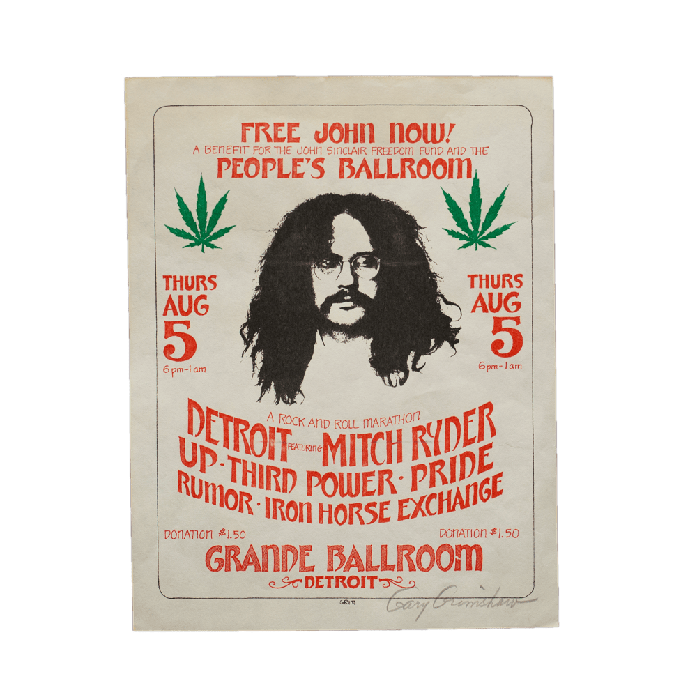 Sinclair, John -- Benefit [Handbill]