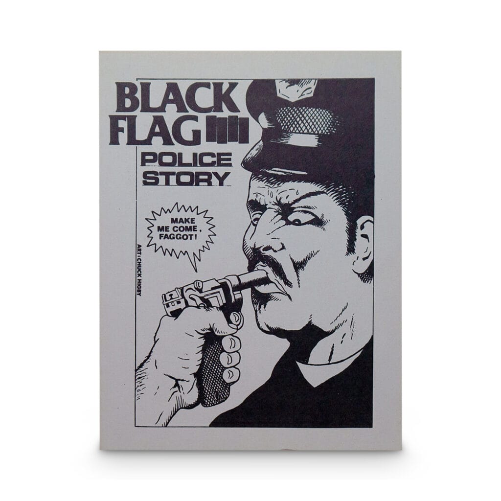 Black Flag --Poilice Story Sticker [Miscelleaneous Ephemera]