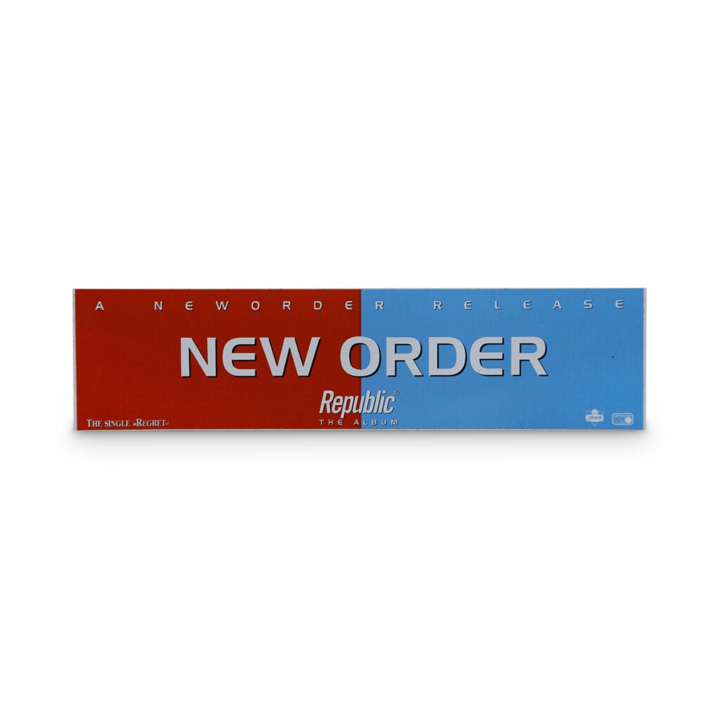 New Order -- Sticker [Miscellaneous Ephemera]