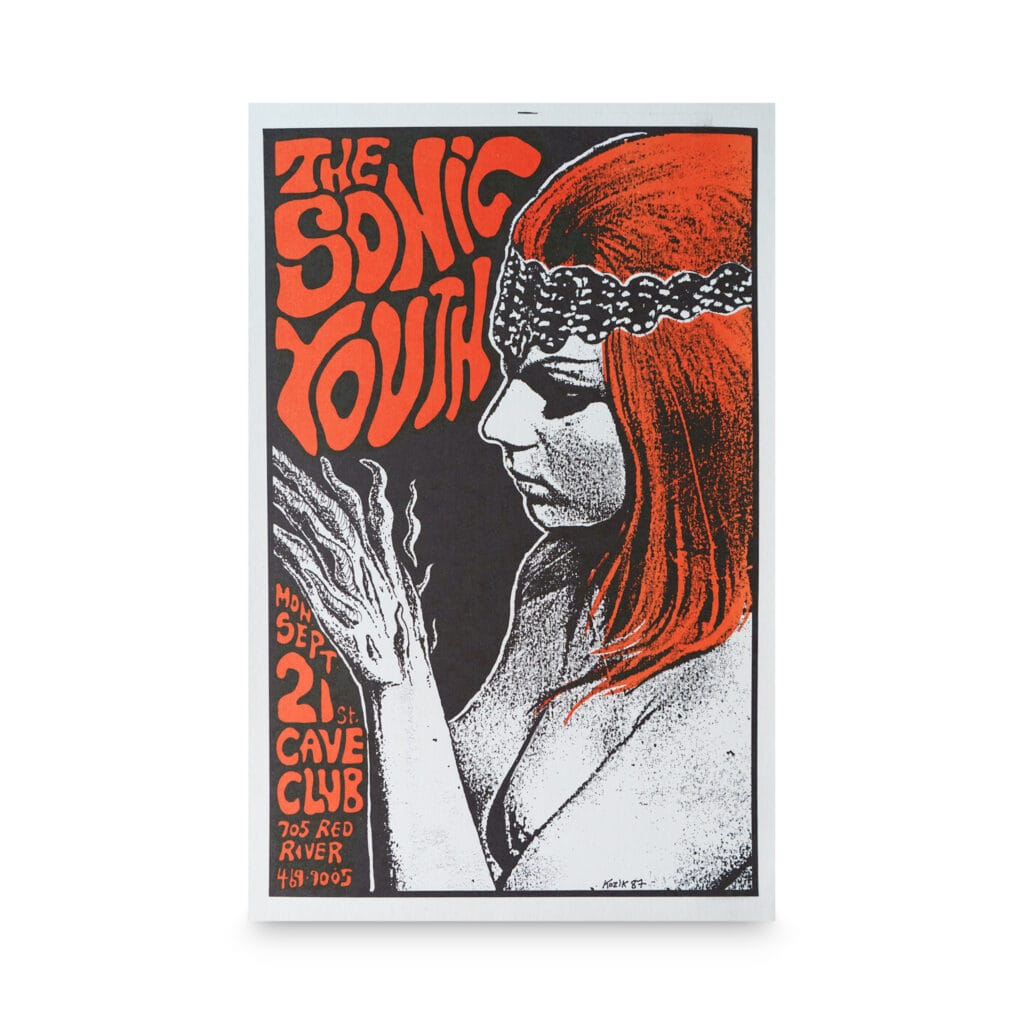 Sonic Youth - Austin 1987 [Poster]