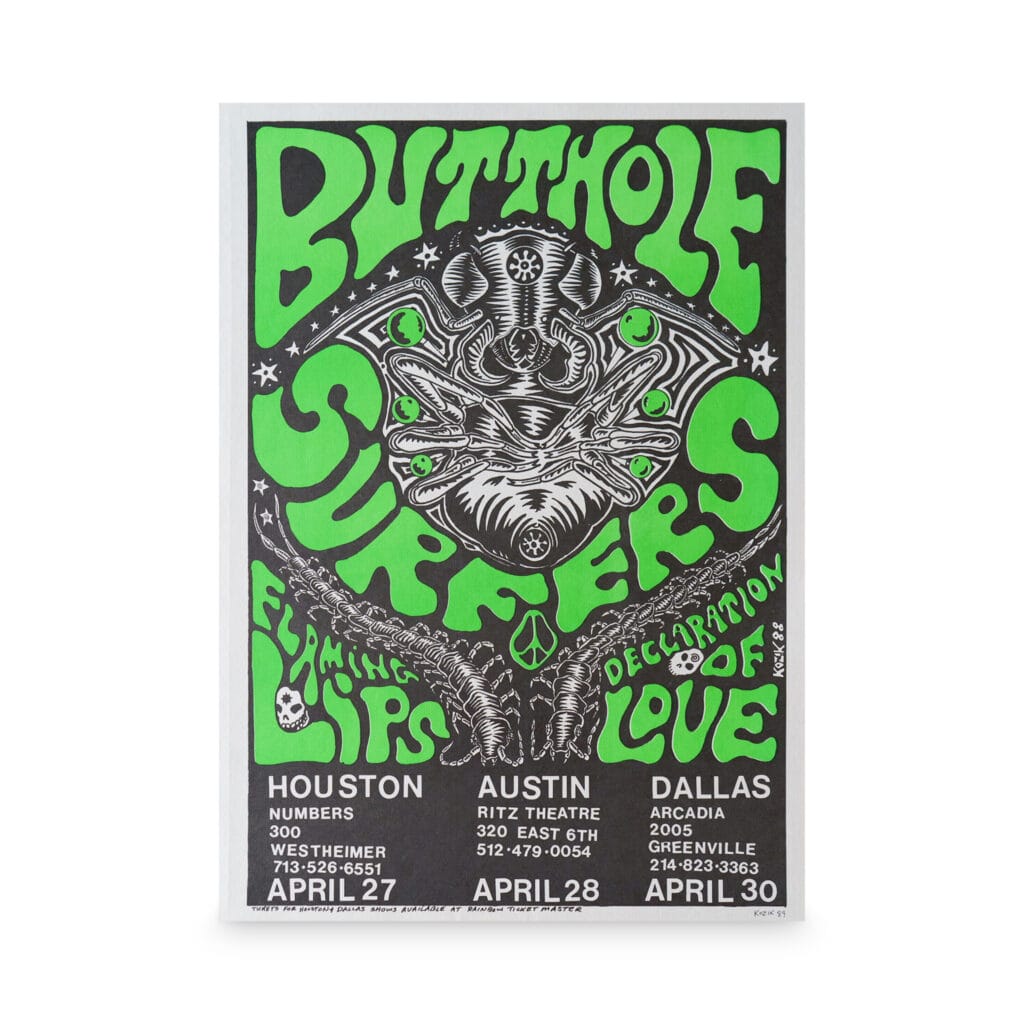 Butthole Surfers -- 1988 [Poster]