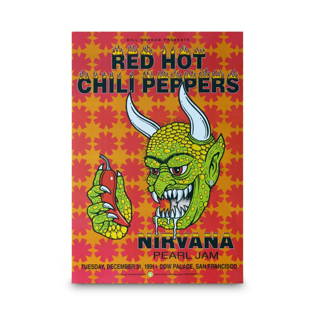 Red Hot Chili Peppers -- 1991 [Poster