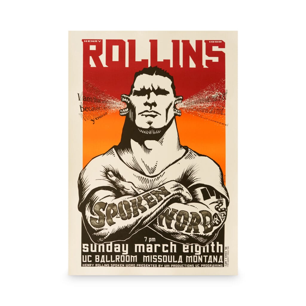Henry Rollins-- [Poster]