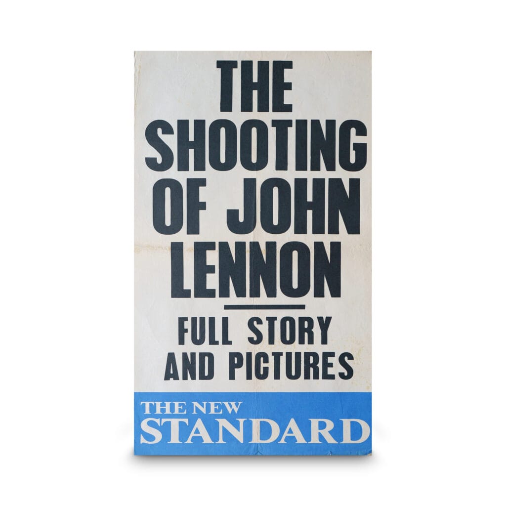 Lennon, John -- 1980 Evening Standard [Poster]