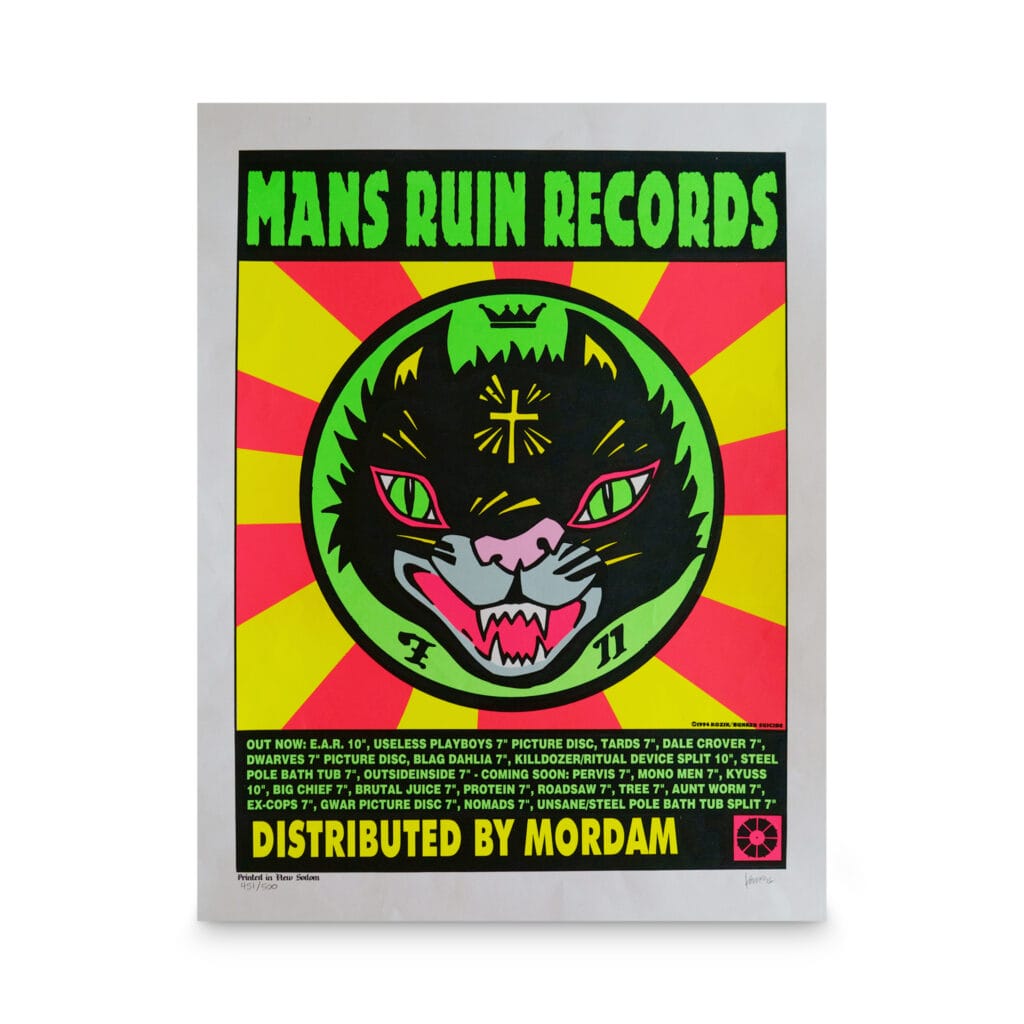 Mans Ruin Records -- [Poster]
