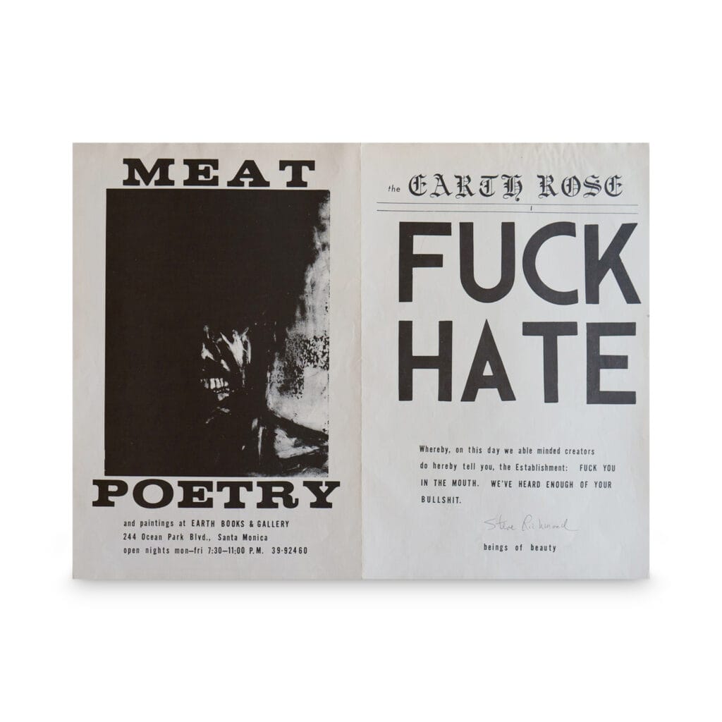 Richmond, Steve -- Fuck Hate [Ephemera]