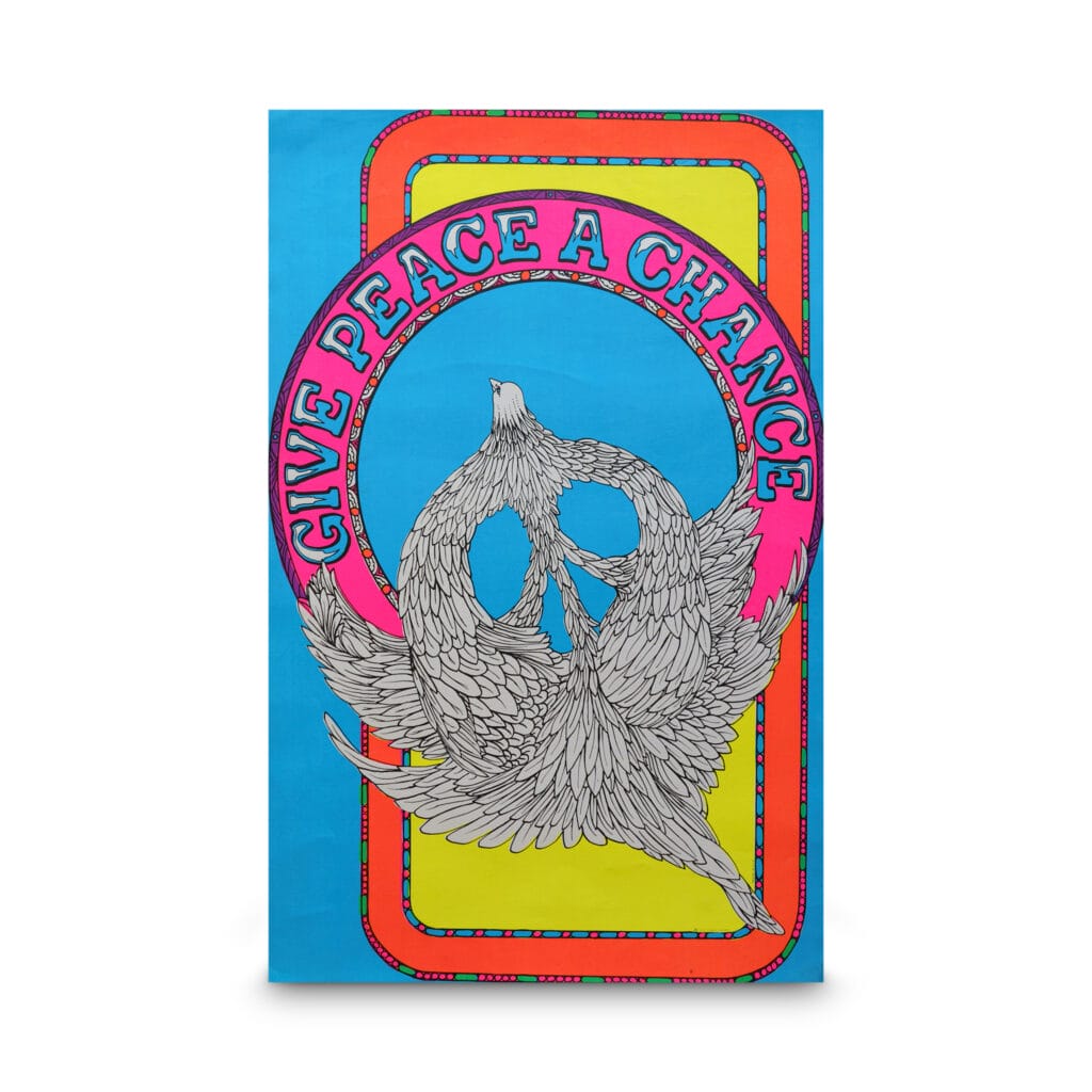 Gice Peace A Chance -- 1970 [Poster]