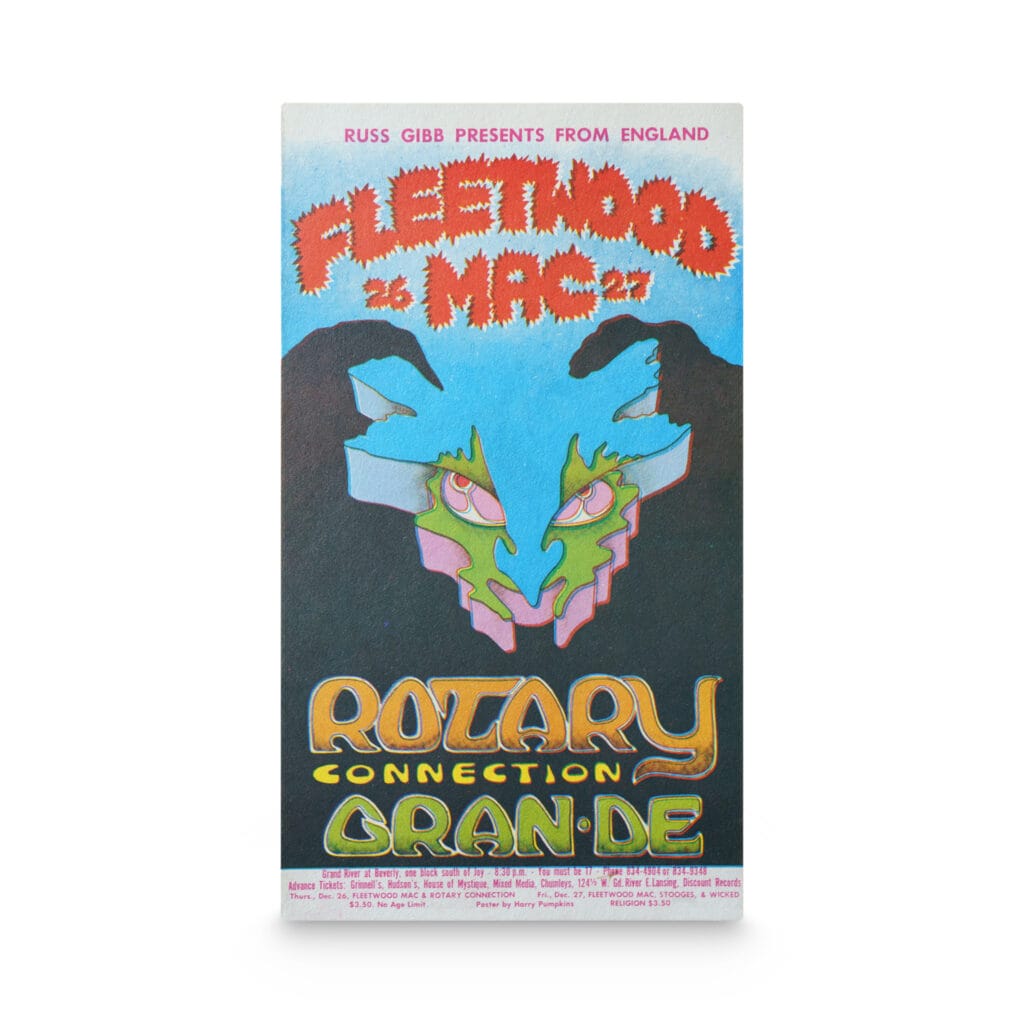 Fleetwood Mac -- 1968 [Handbill]