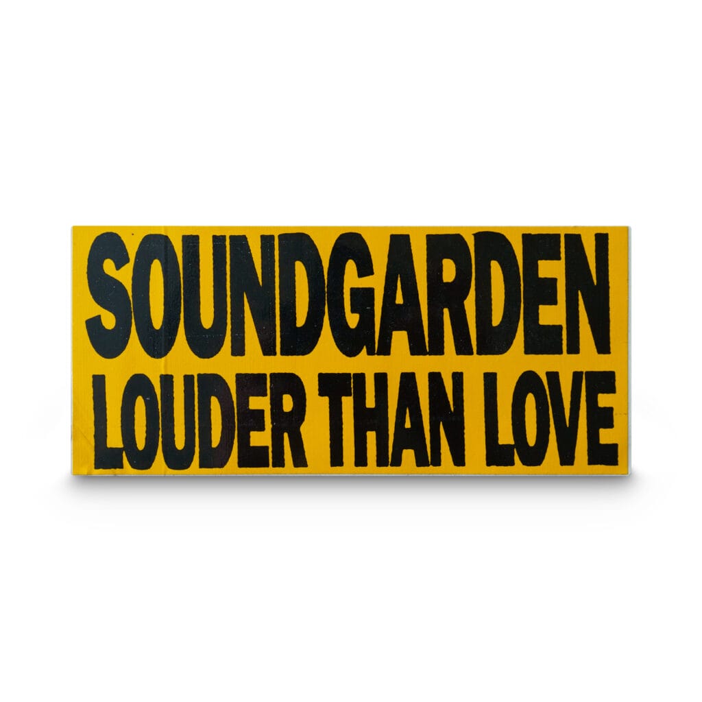 Soundgarden -- 1989 [Miscellaneous Ephemera]