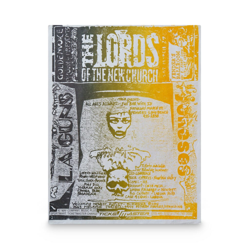 Lords of the New Church -- 1986 [Handbill]