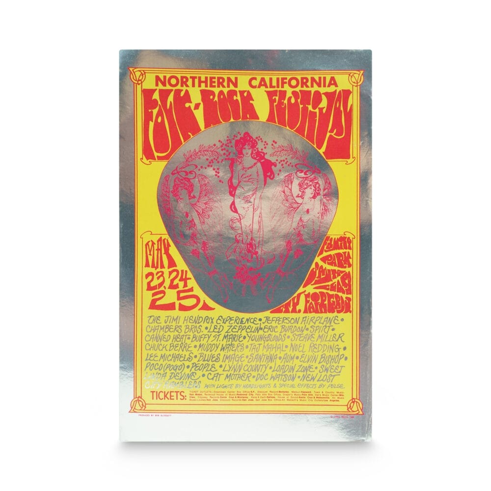 Northern California Folk-Rock Festival -- 1969 [Handbill]