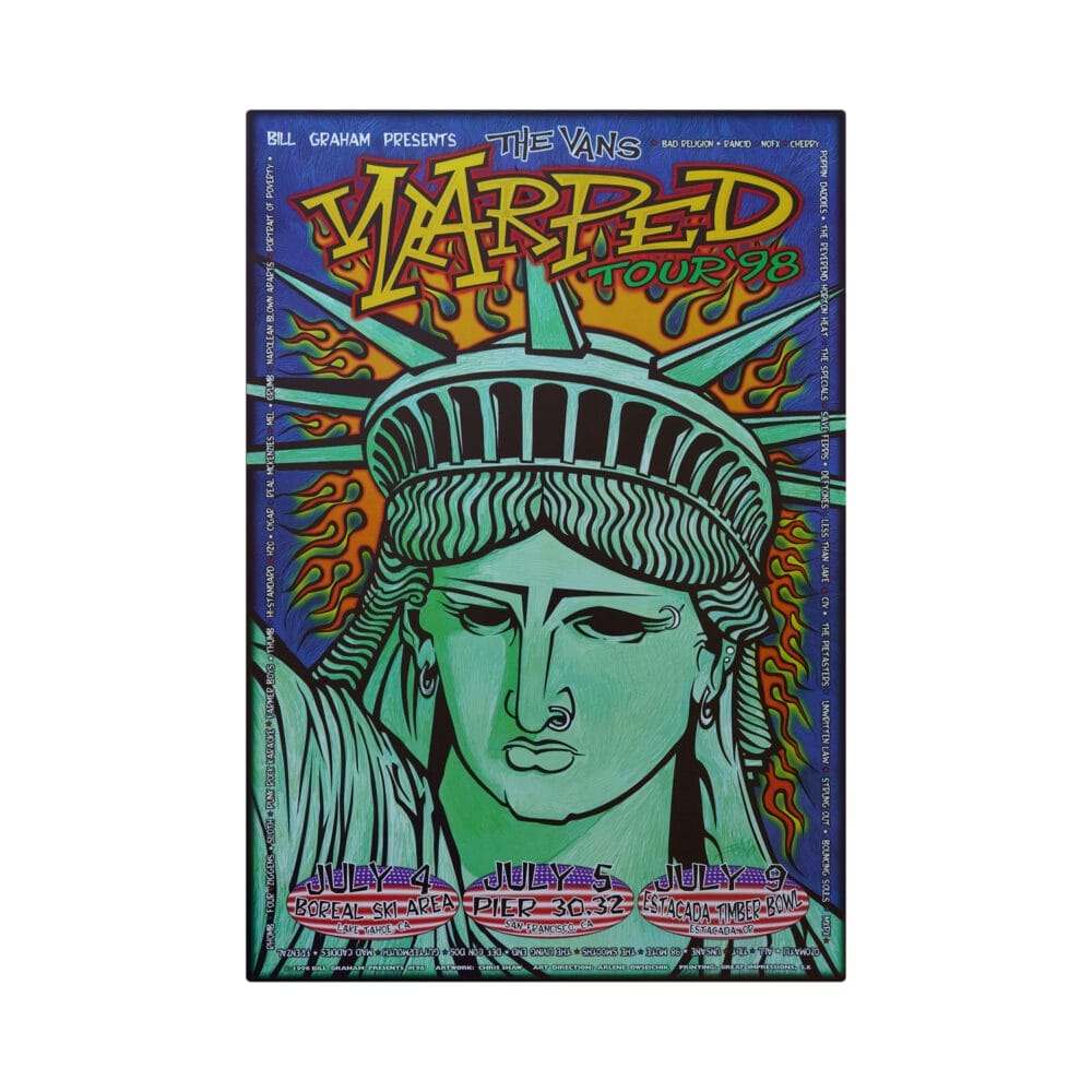 Warped Tour -- 1998 [Poster]